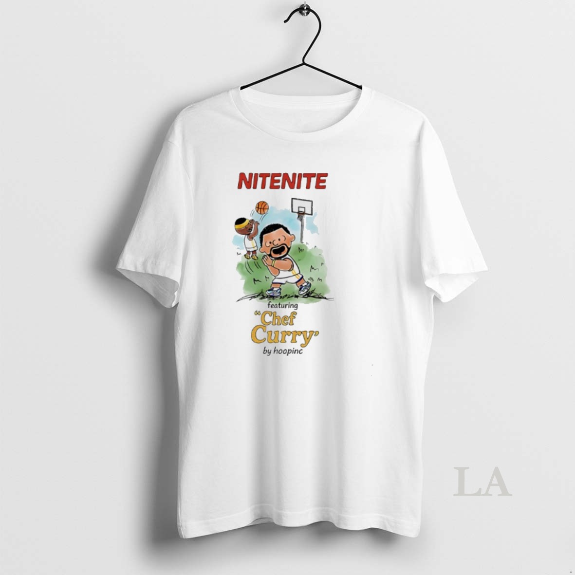 Original Nitenite Featuring Chef Curry Cartoon Shirt