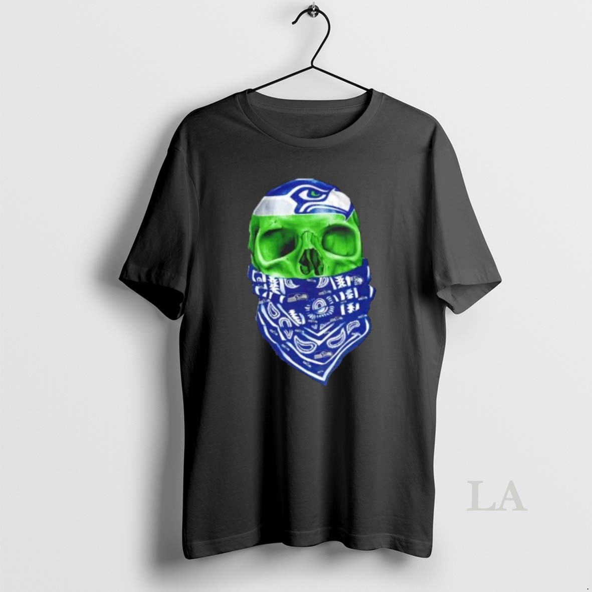 Original Outlaw Skull Gang Seattle Seahawks Shirt