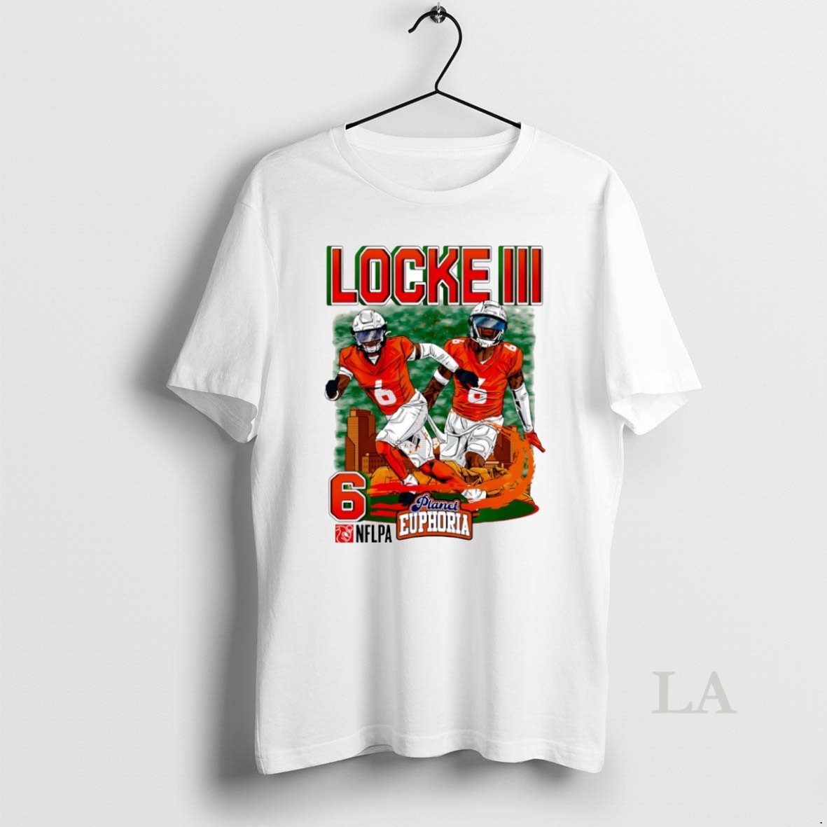 Original Pj Locke Iii 6 Denver Broncos Football Comic Circle Shirt