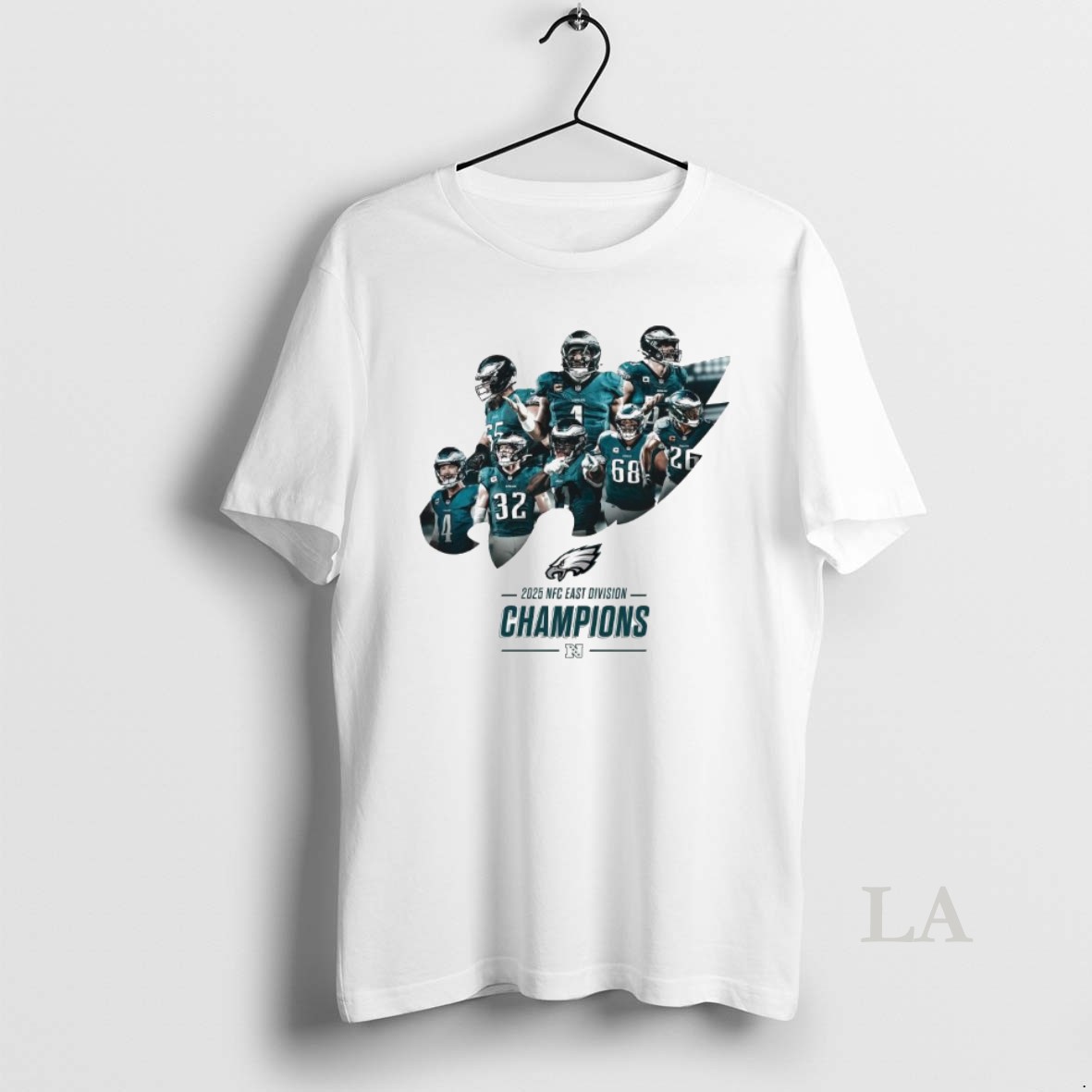 Original Philadelphia Eagles 2025 Nfc East Champions Fly Eagles Fly Shirt