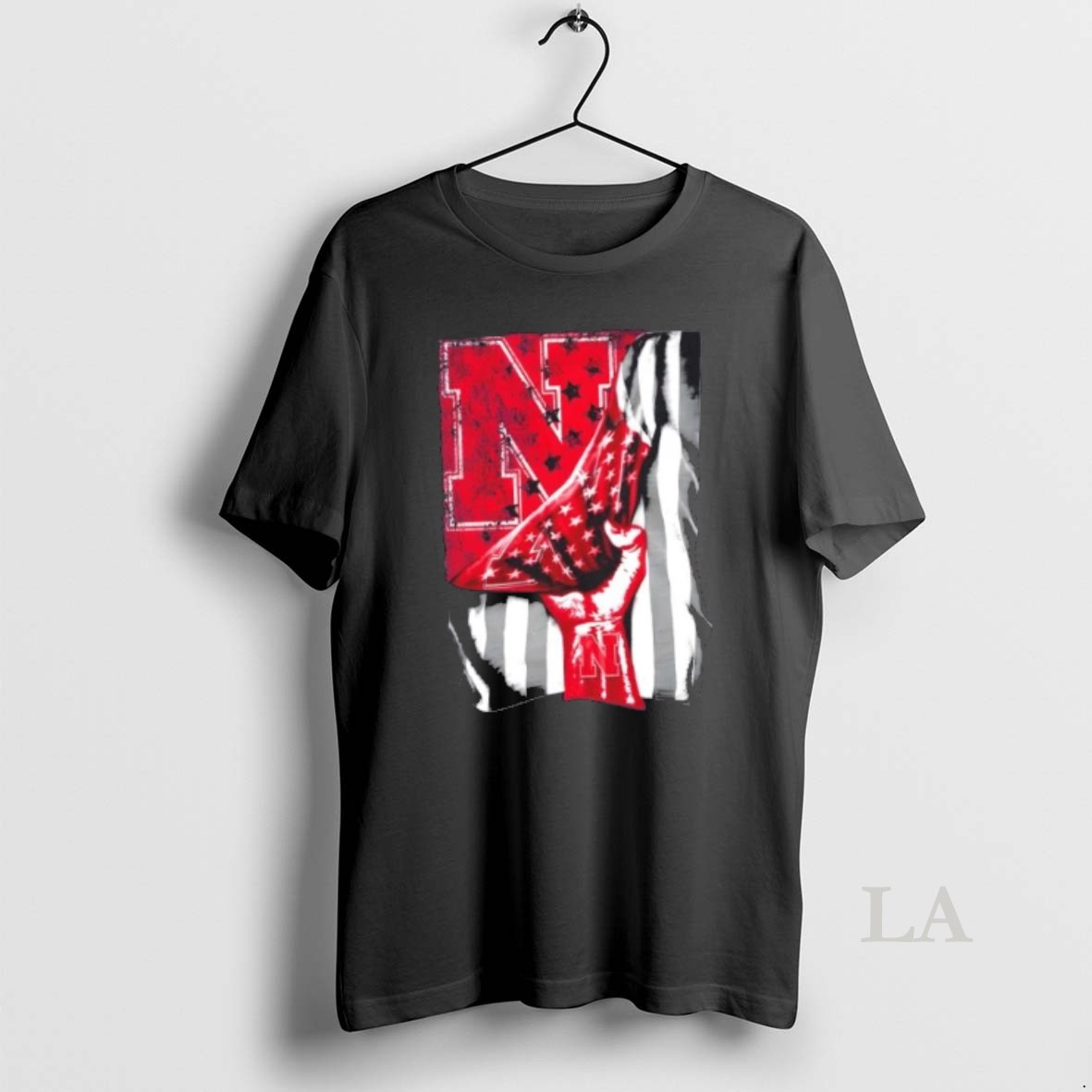 Original Revealing The Glory Nebraska Cornhuskers X Usa Flag Shirt