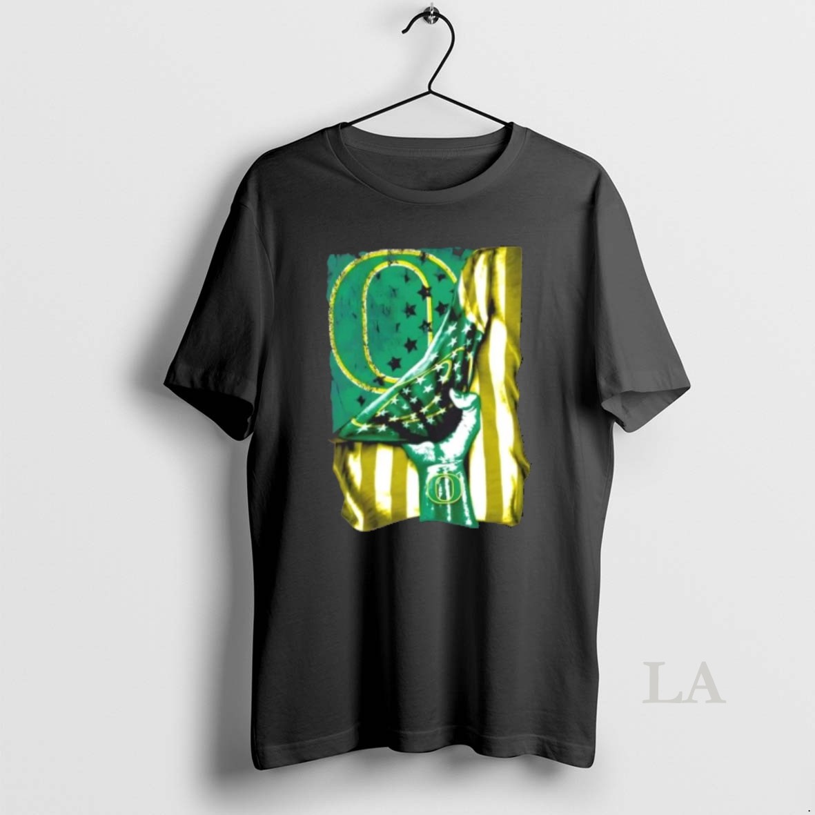 Original Revealing The Glory Oregon Ducks X Usa Flag Shirt