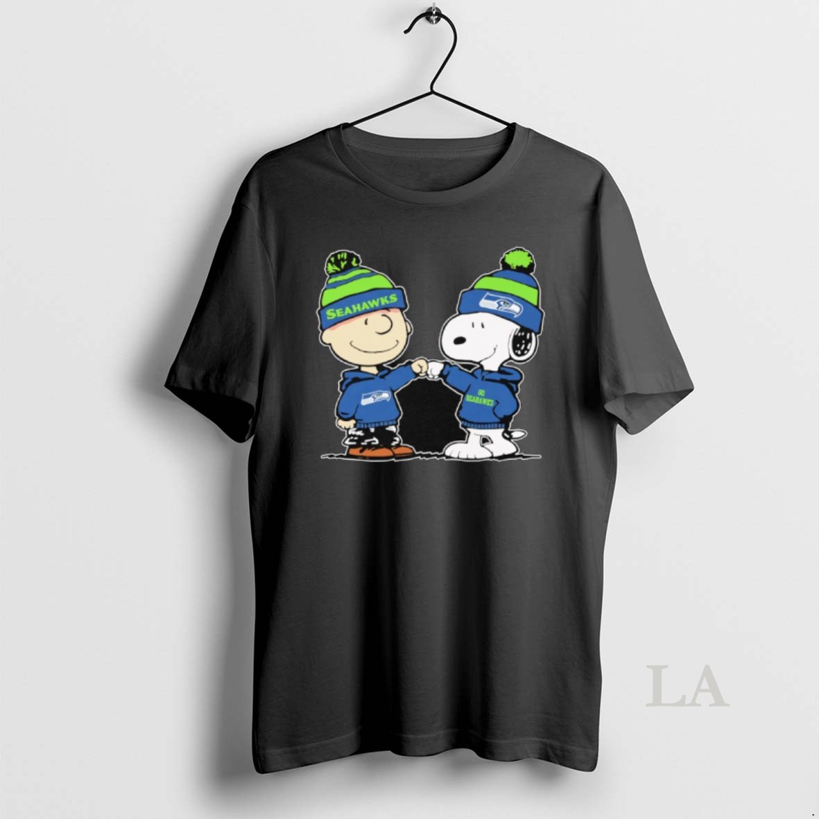 Original Seattle Seahawks Snoopy And Charlie Brown Best Friends Shirt
