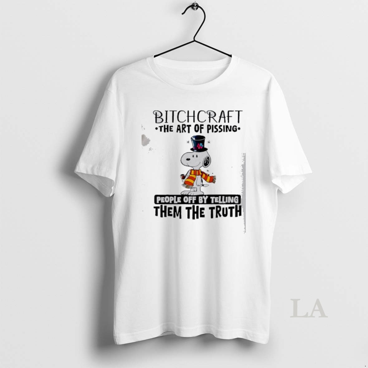 Original Snoopy Bitchcraft The Art Of Pissing People Off By Telling Them The Truth Shirt