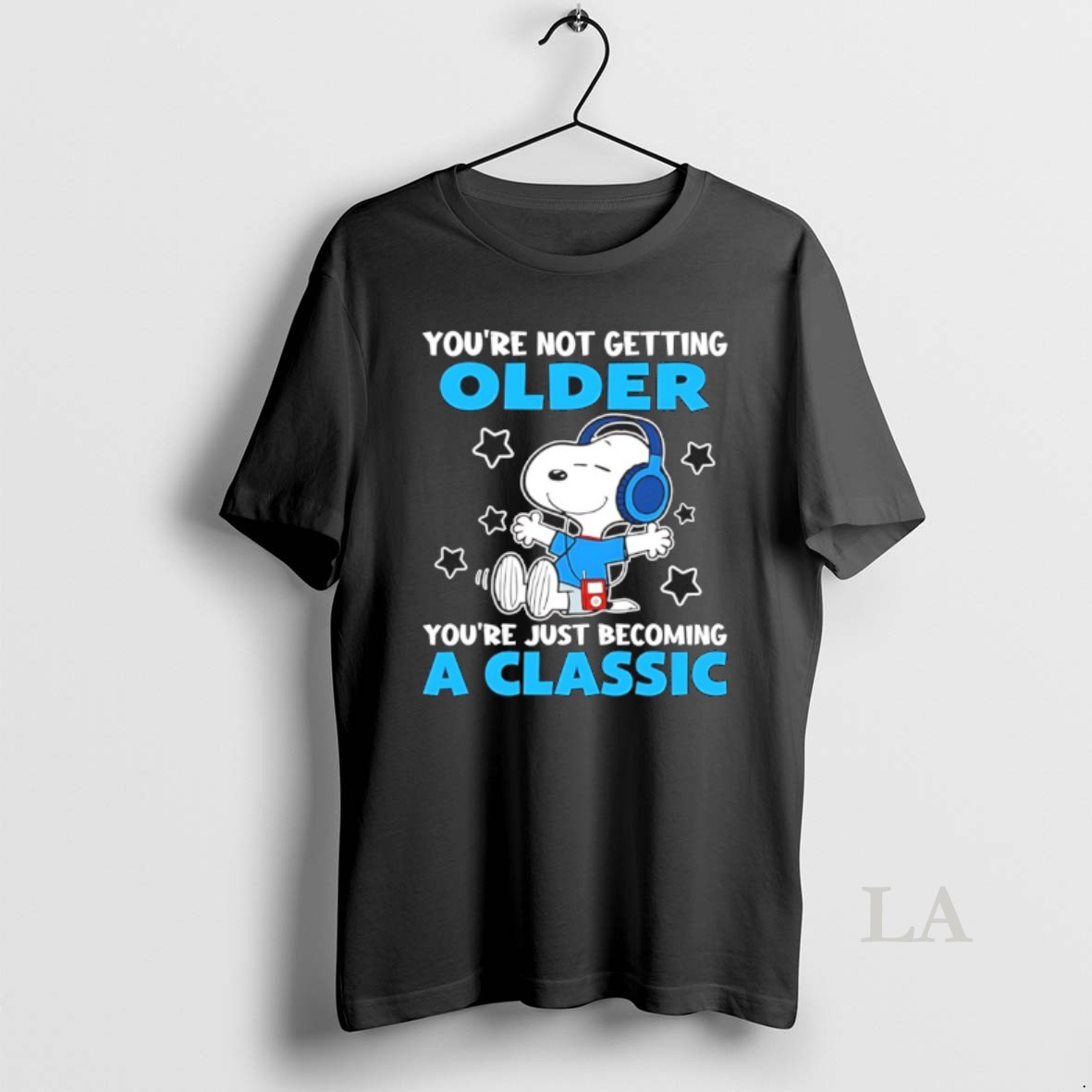 Original Snoopy Youre Not Getting Older Youre Just Becoming A Classic Shirt