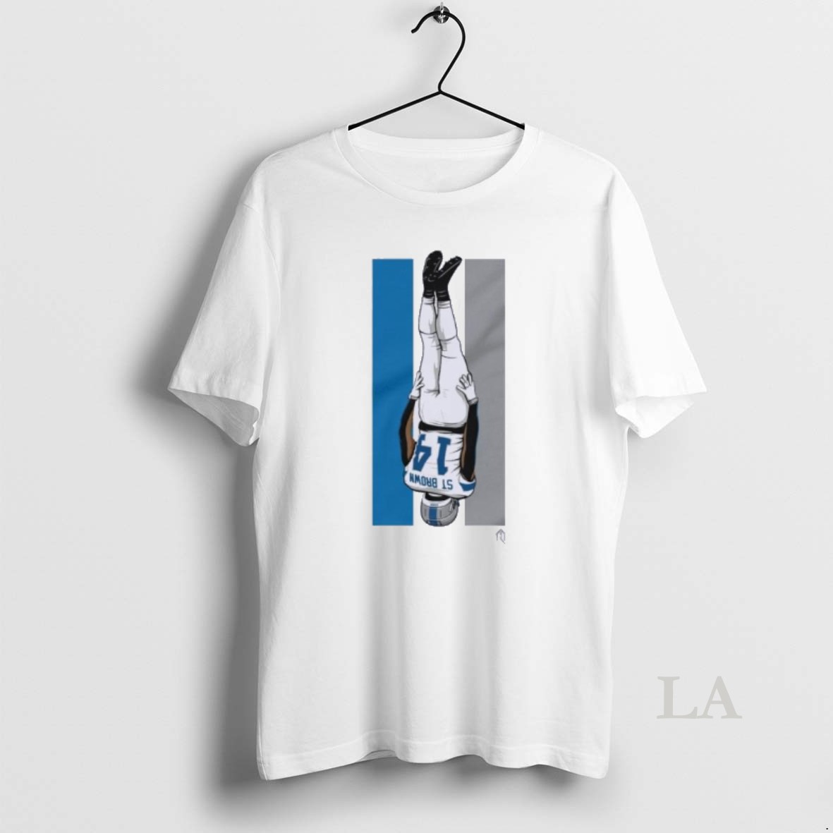 Original St Brown Celly Racing Stripe Shirt