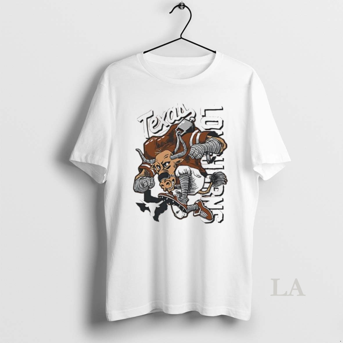 Original Texas Longhorns Nfl Bevo Running Sketched Mascot State Shirt