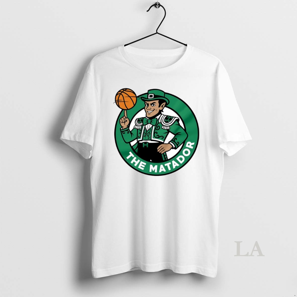 Original The Matador Boston Celtics Basketball Circle Shirt