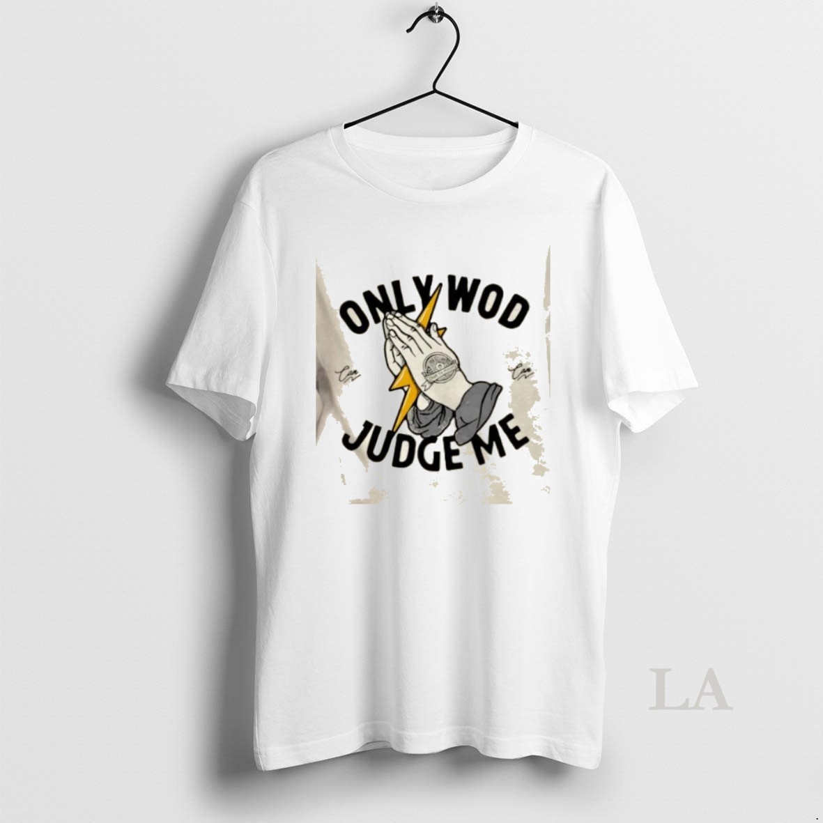 Original Thundernoise Only Wod Can Judge Me Shirt