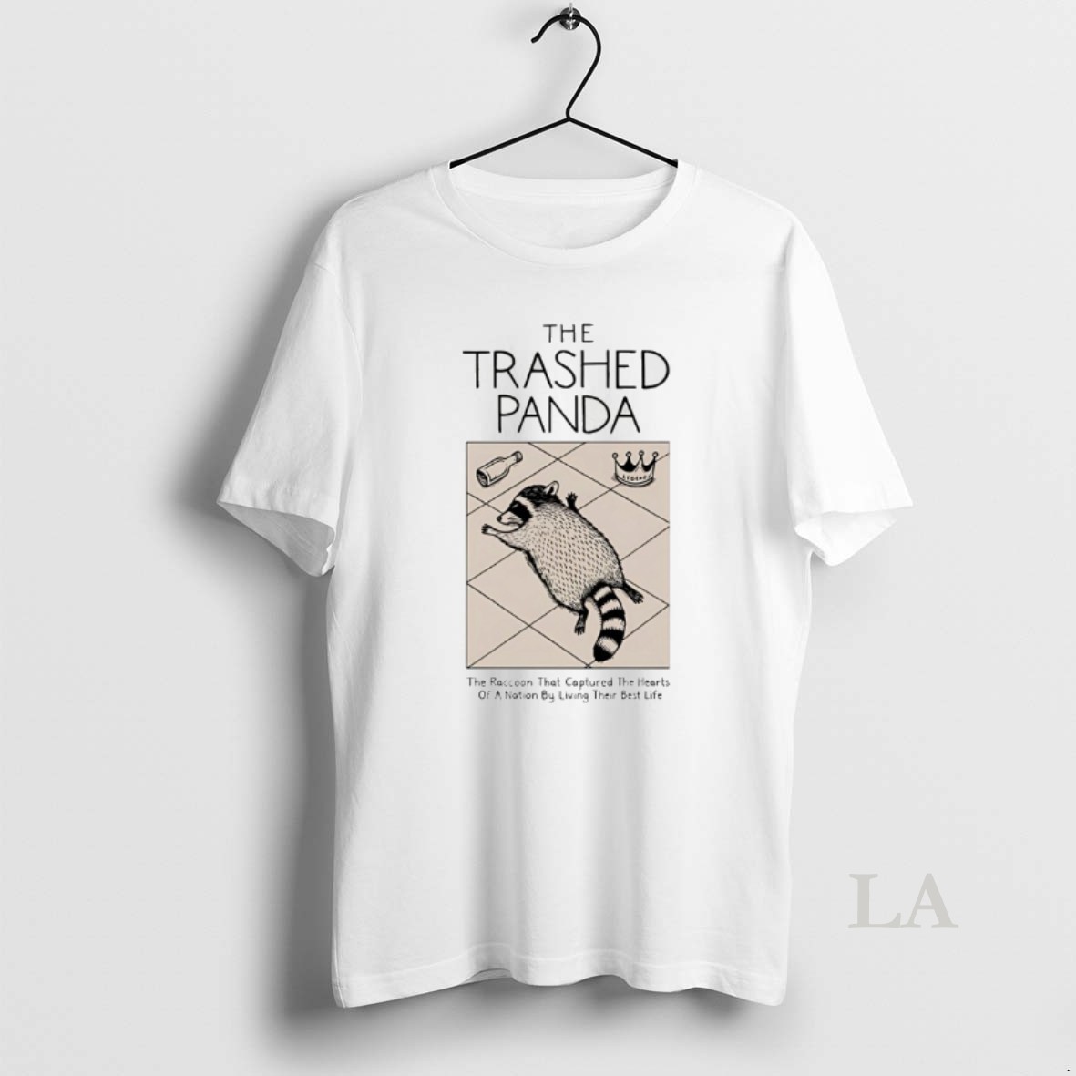 Original Trashed Panda The Raccoon That Captured The Heats Of A Nation By Living Their Best Life Shirt