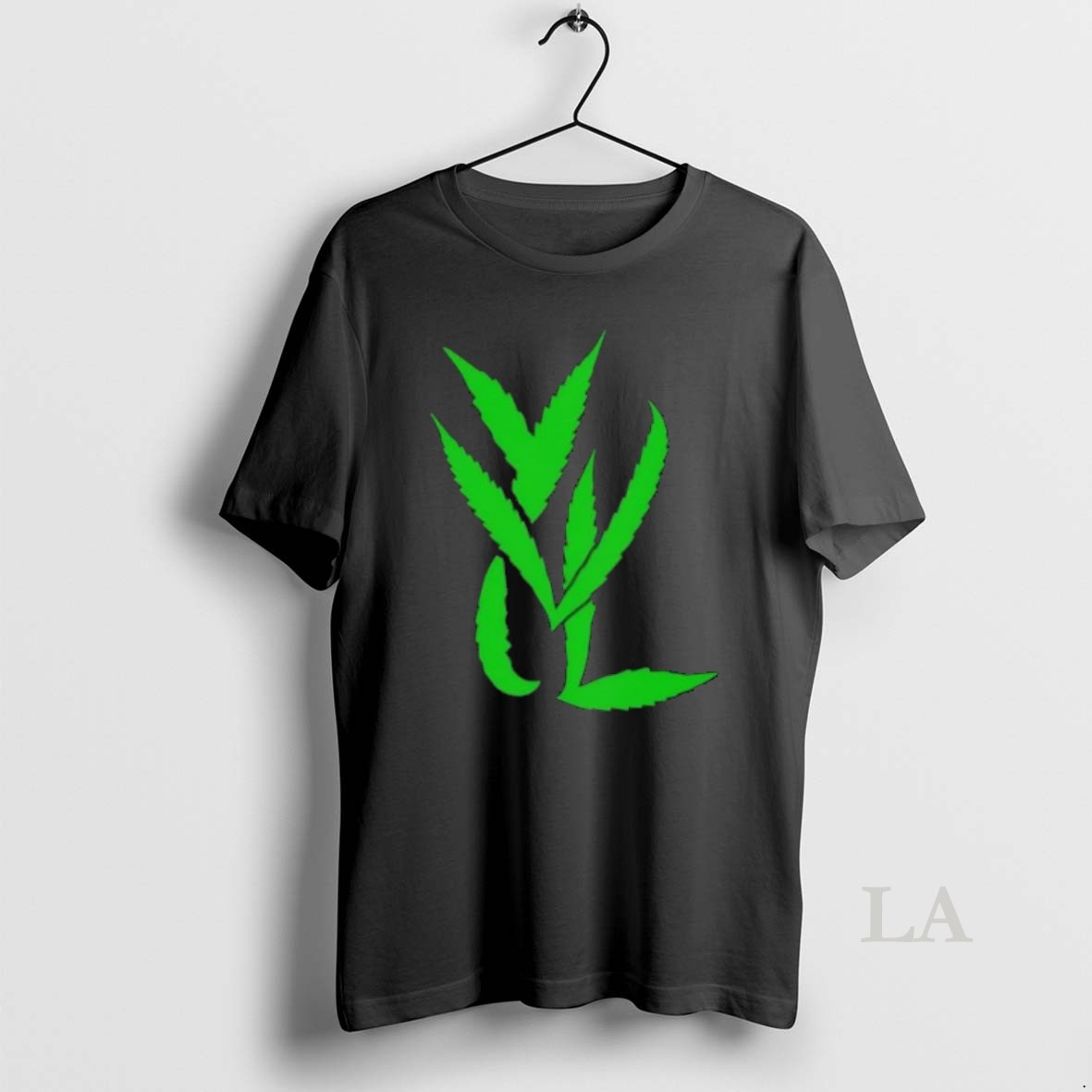 Original Trimset Green On Black Shirt