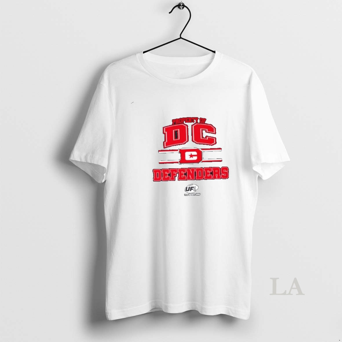 Original United Football League Property Of Dc Defenders Shirt