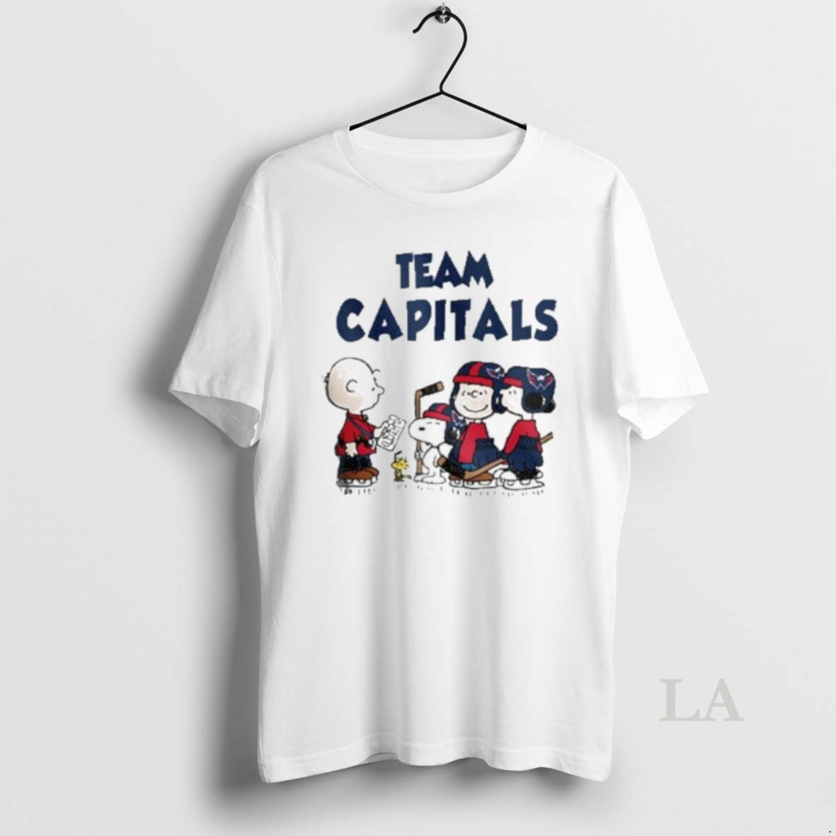 Original Washington Capitals Team Capitals Peanut Hockey Shirt