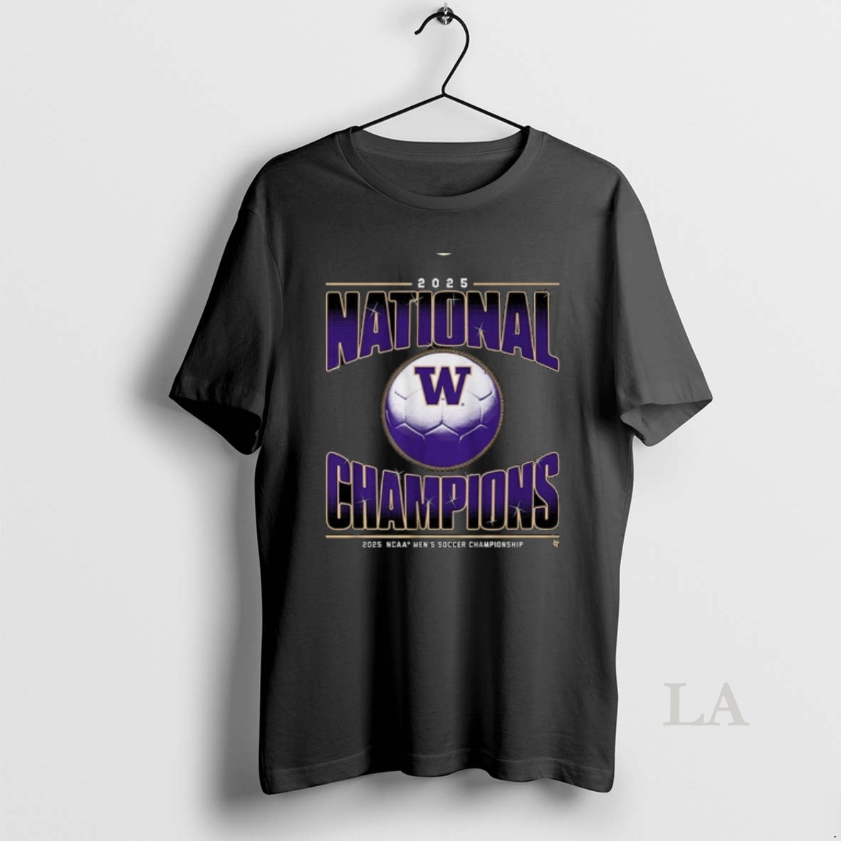 Original Washington Mens Soccer 2025 National Champions Shirt