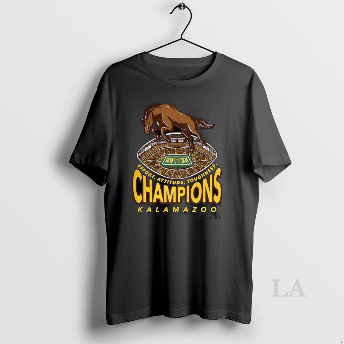 Original Western Michigan Broncos Effort Attitude Toughness Champions 2025 Shirt