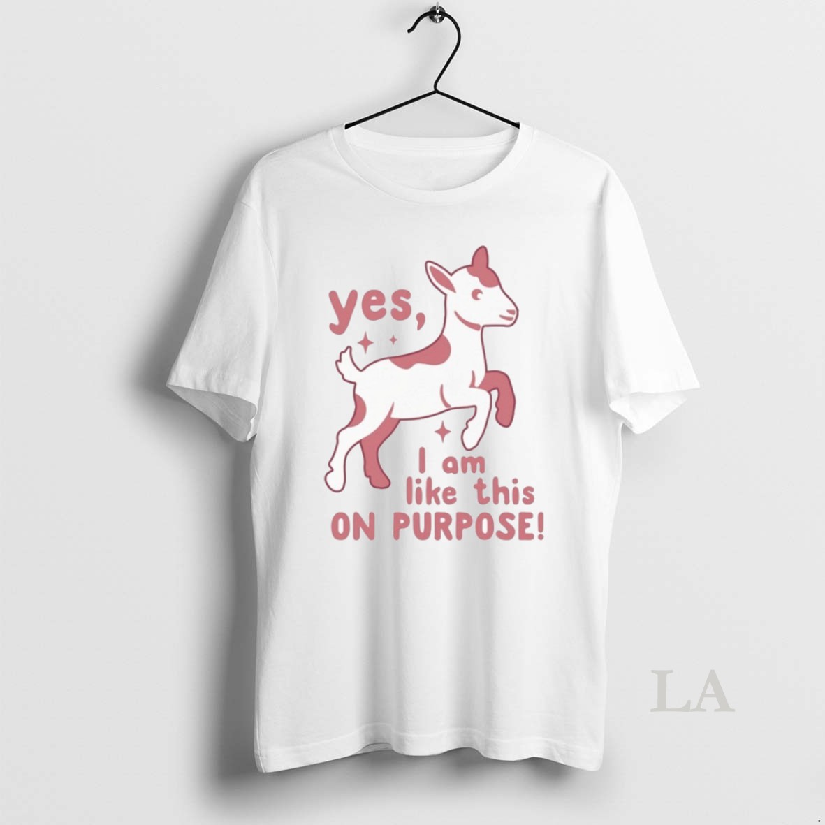 Original Yes I Am Like This On Purpose Lamb Shirt