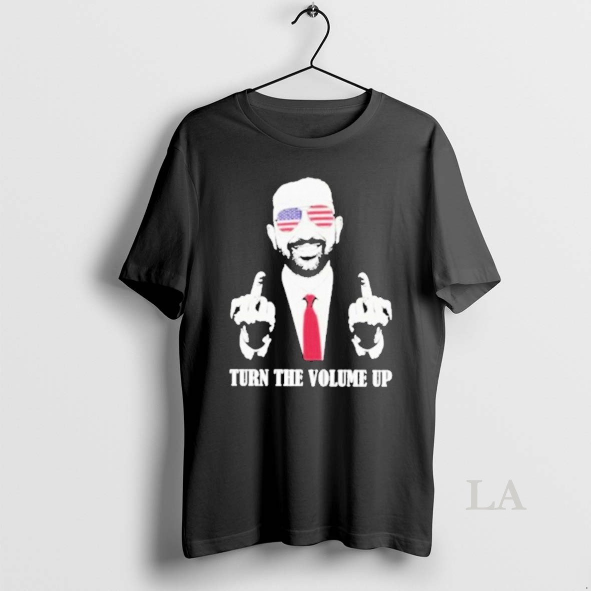Original Zohran Mamdani Tells Trump Turn The Volume Up Middle Finger Shirt