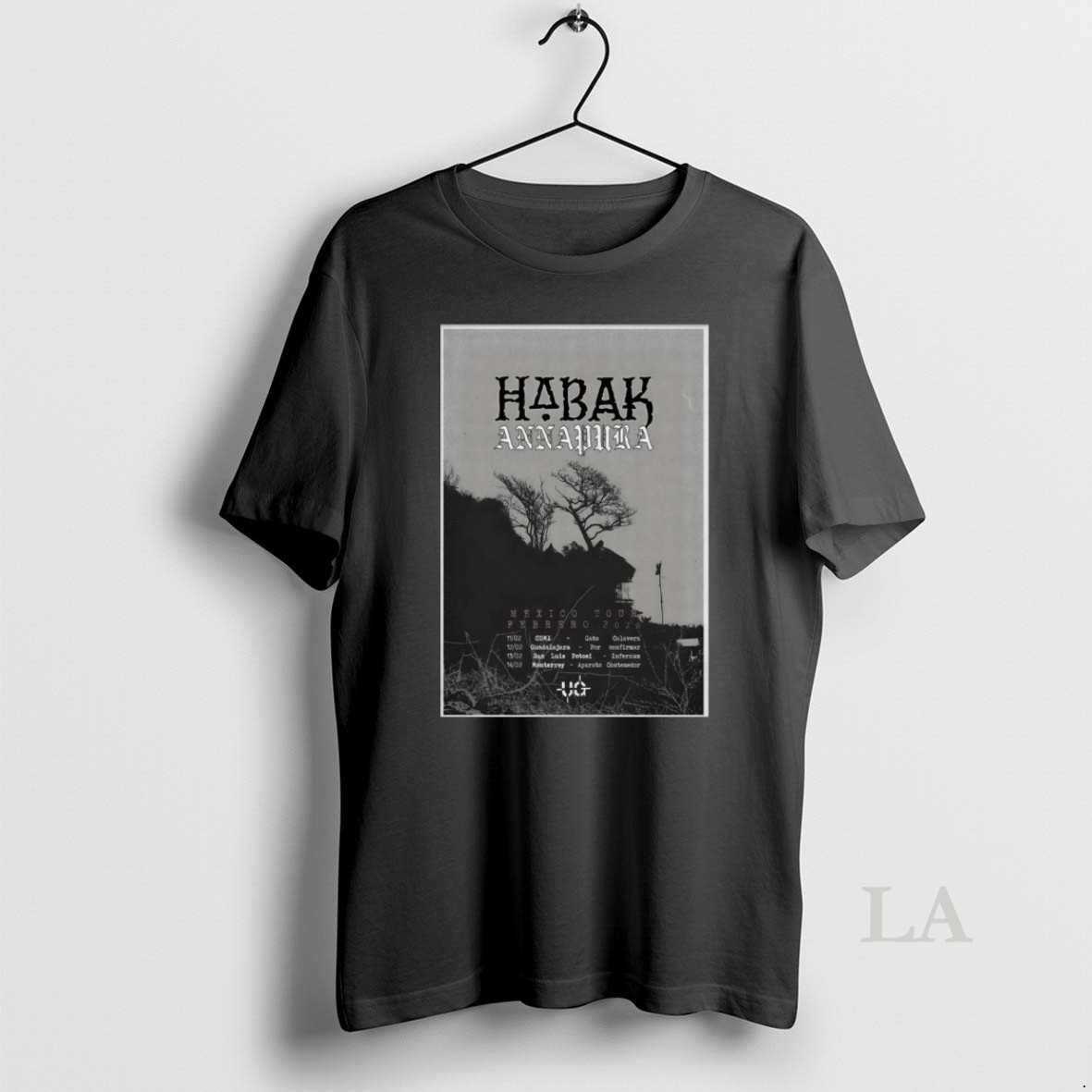 Original Habak Annapura Mexico Tour February 11 14 2026 Live Concert Shirt