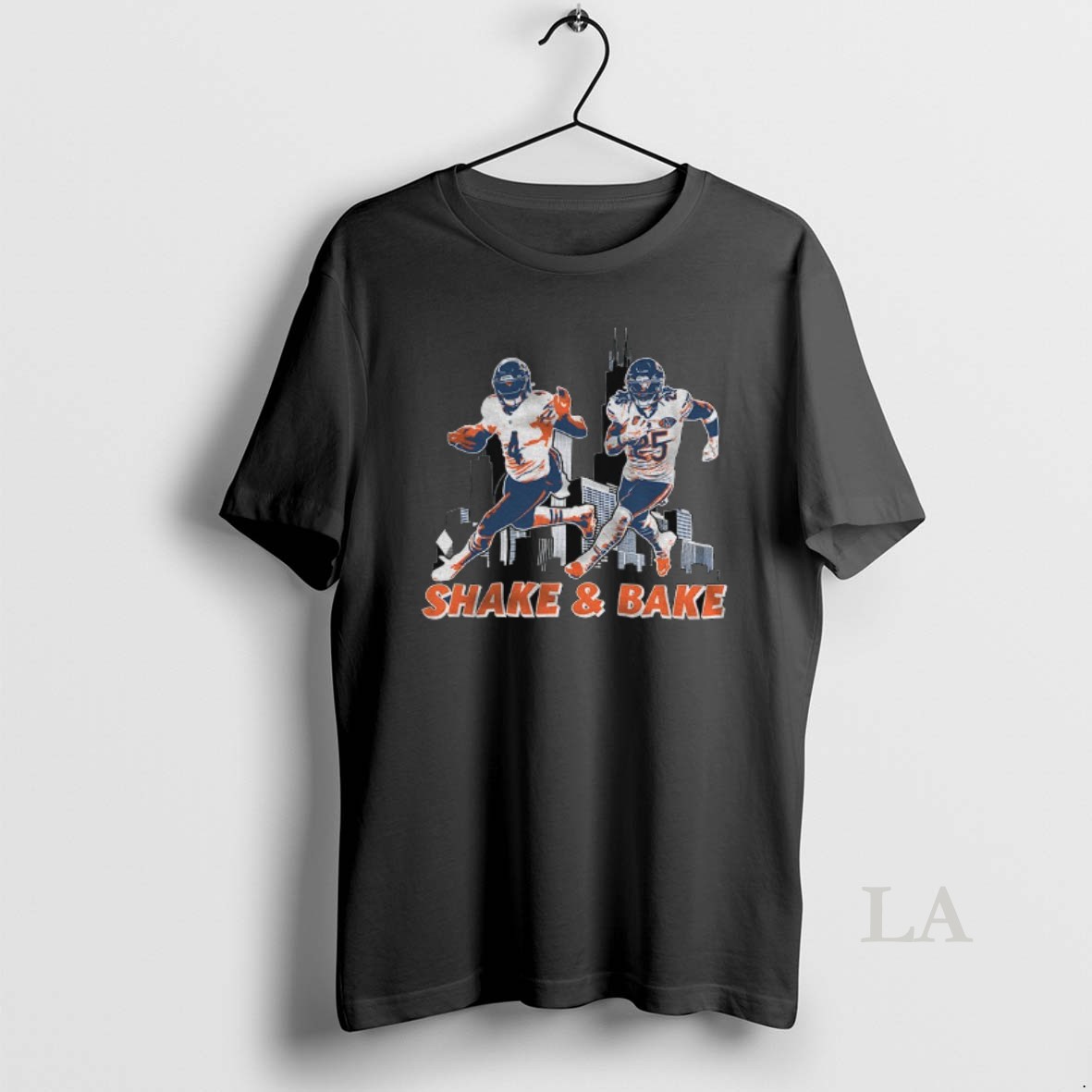 Original Isusapza Dandre Swift And Kyle Monangai Chicago Bears Football Shake And Bake Nfl 2025 Shirt