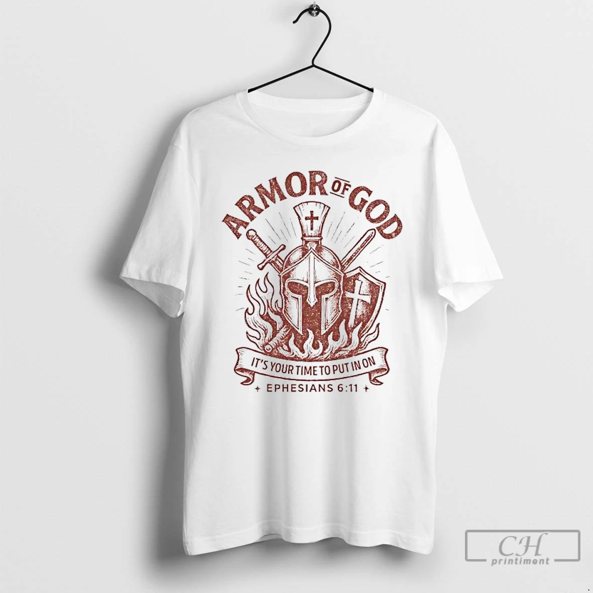 Premium Armor Of God Its Your Time To Put In On T Shirts Sweater Hoodie