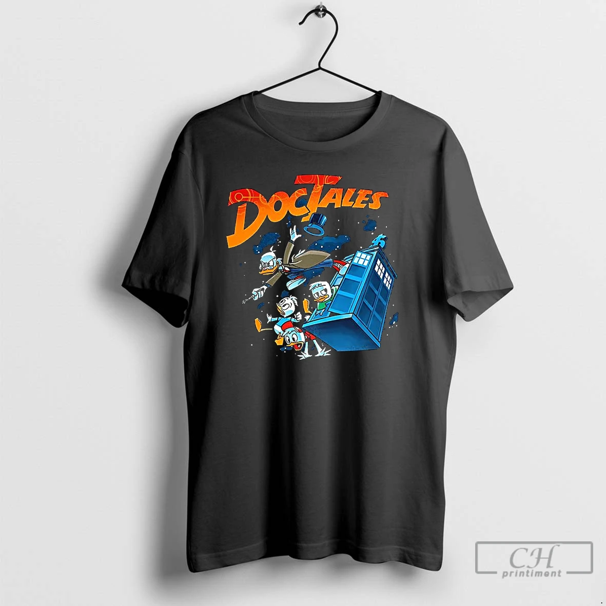 Premium Doctales Ducktales X Doctor Who Parody T Shirts Sweater Hoodie