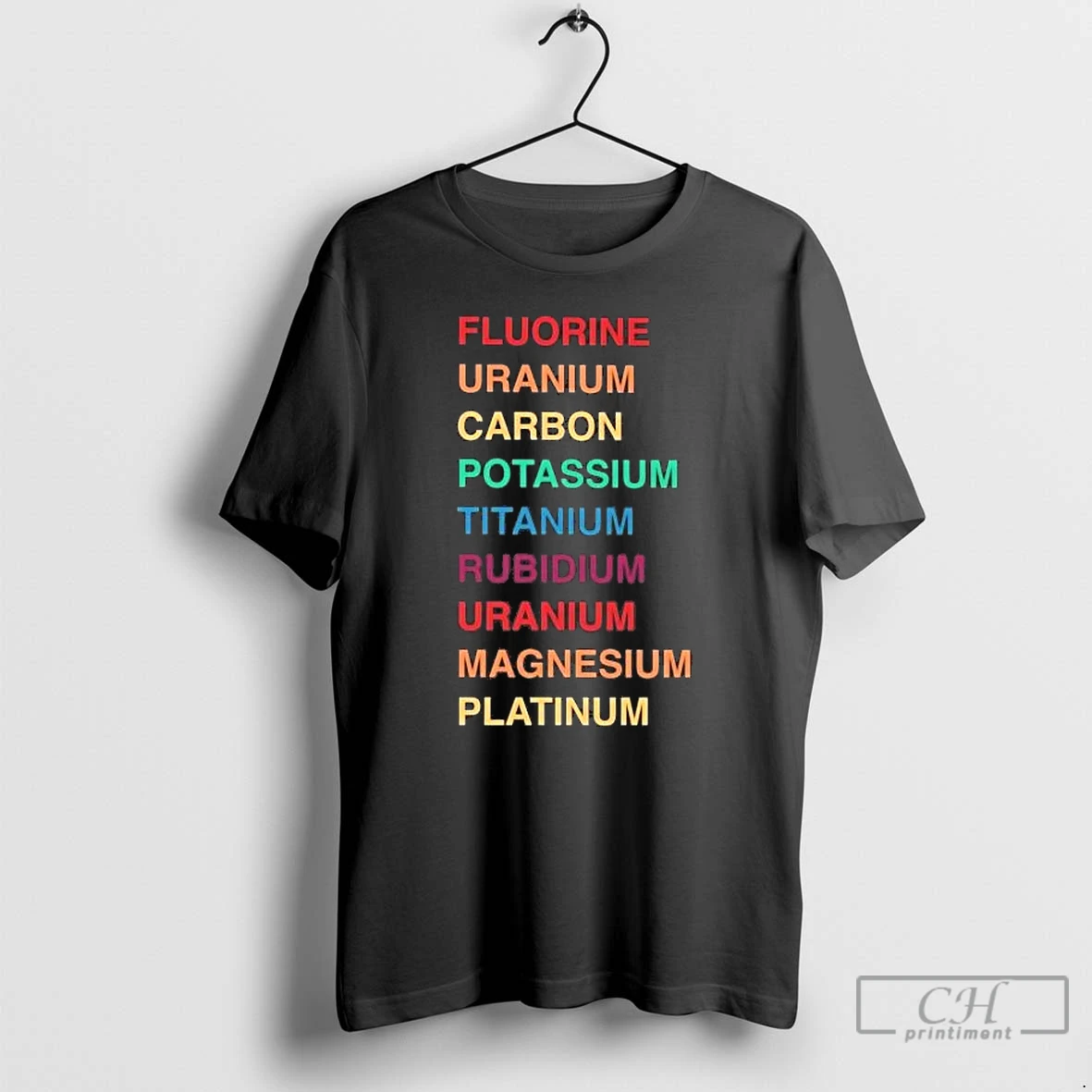 Premium Fuck Trump Fluorine Uranium Carbon Potassium Titanium Rubidium T Shirts Sweater Hoodie