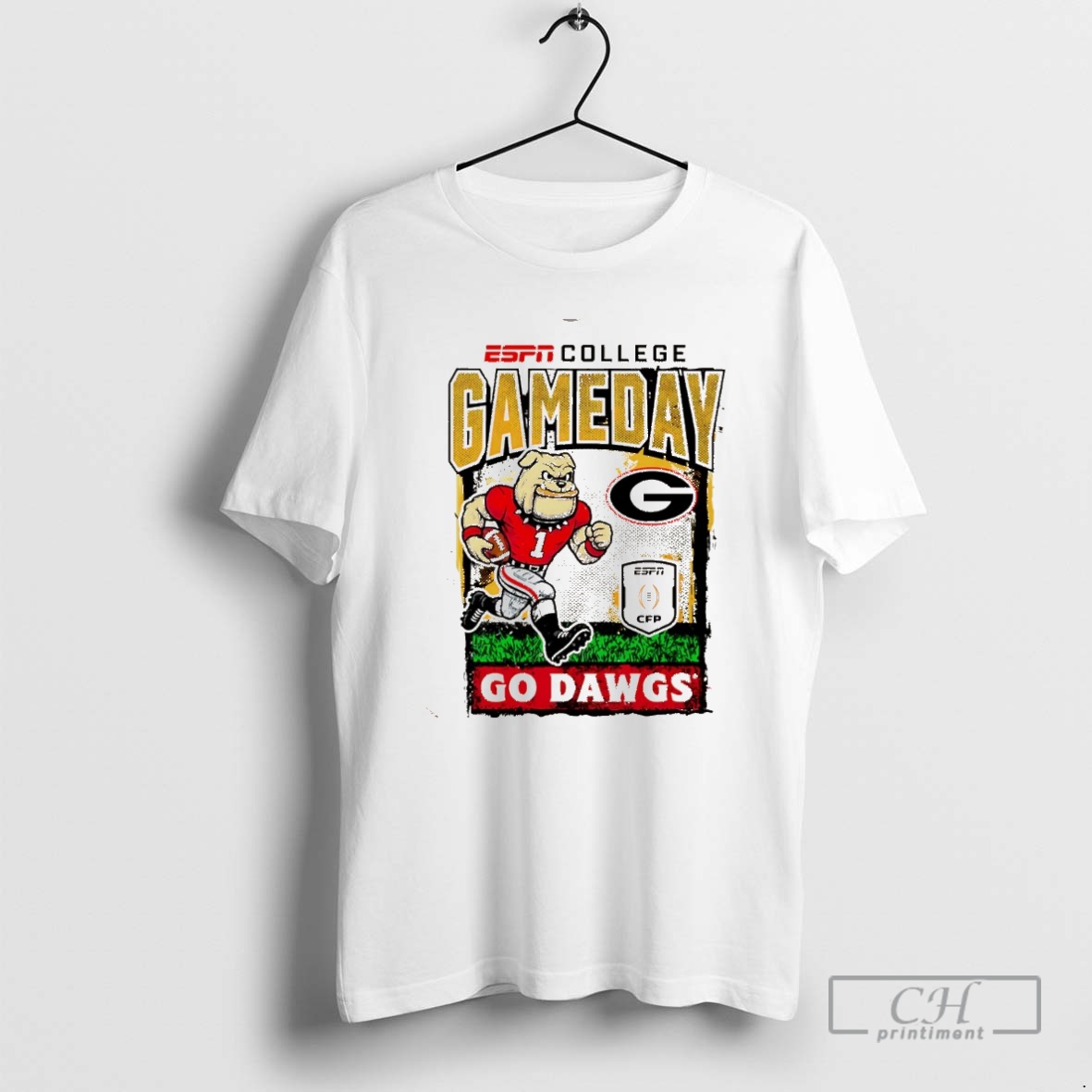 Premium Geogria Bulldogs 2025 26 College Football Playoff Gameday Go Dawgs Mascot Christmas Shirt Sweater