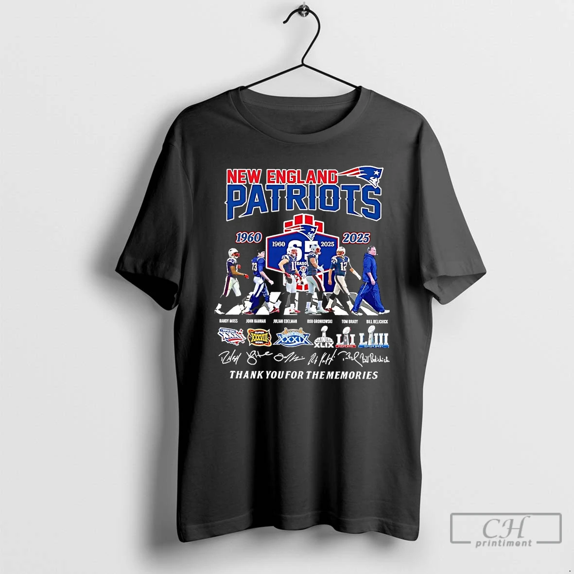 Premium New England Patriots 65 Season 1960 2025 Thank You For The Memories T Shirts Sweater Hoodie