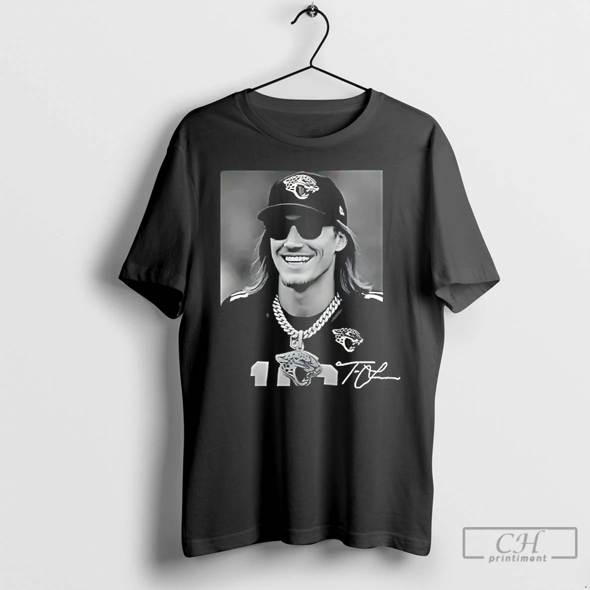 Premium Trevor Lawrence Jacksonville Jaguars Signature Retro T Shirts Sweater Hoodie