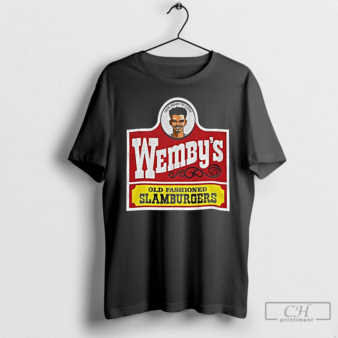 Premium Wembanyama San Antonio Wendys Parody Wembys Slamburgers T Shirts Sweater Hoodie