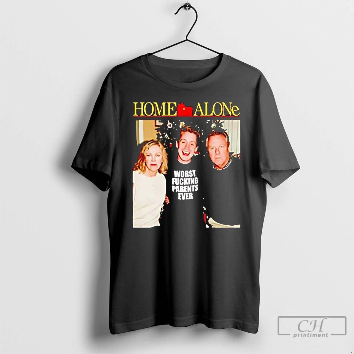 Premium Worst Fucking Parents Ever Home Alone T Shirts Sweater Hoodie