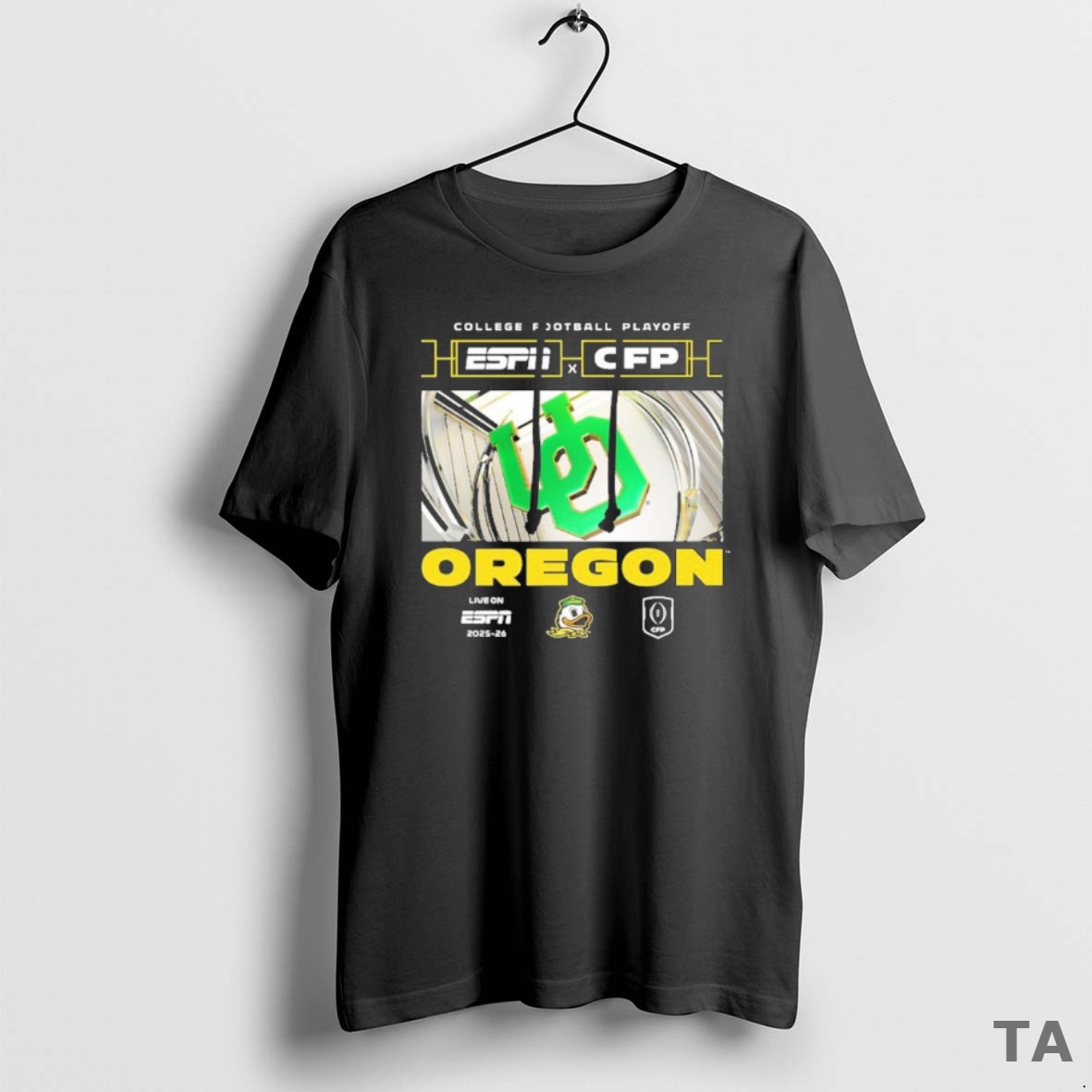 Top 2025 26 Cfp Oregon Ducks Window T Shirt Sweater