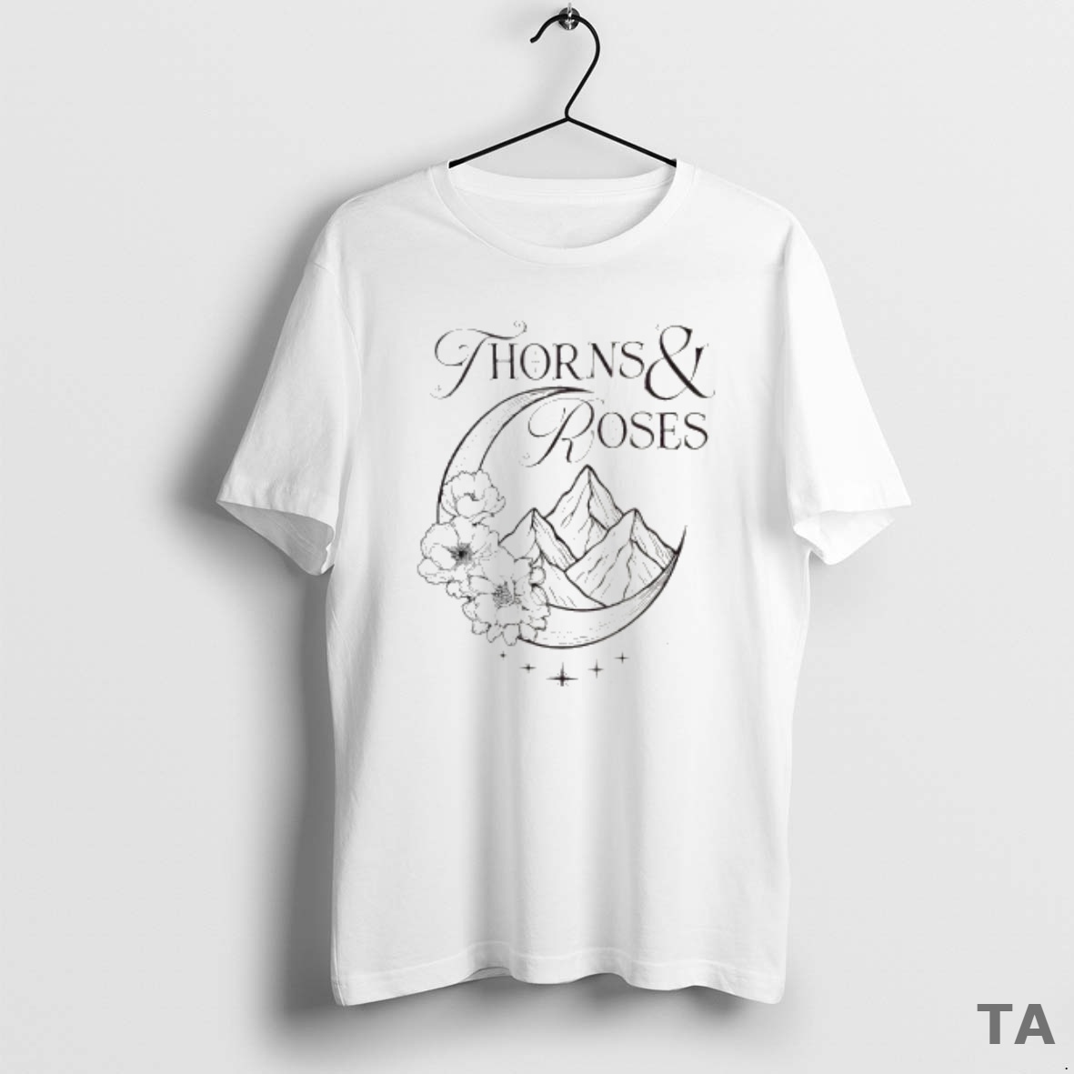 Top A Court Of Thorns And Roses Mountain Flower T Shirt Sweater