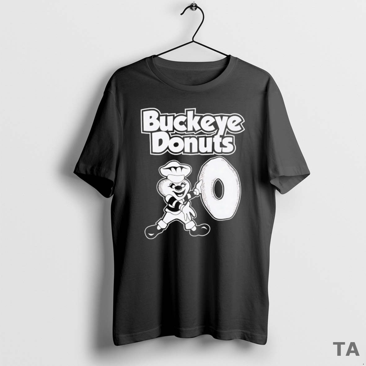 Top Buckeye Donuts Ohio State Buckeyes T Shirt Sweater