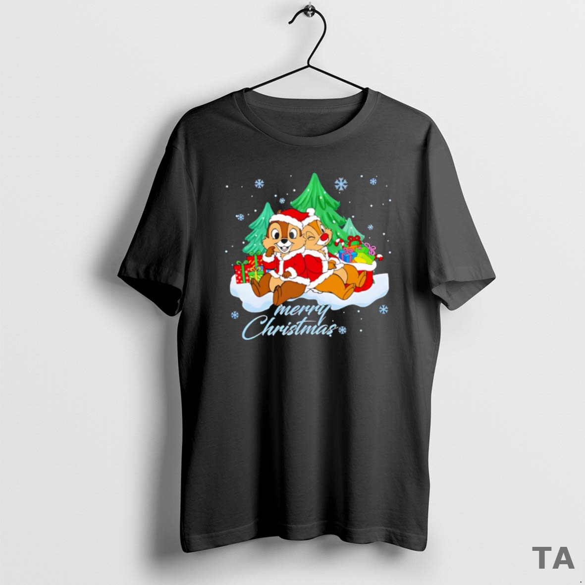 Top Chip And Dale Christmas Chipmunks Xmas T Shirt Sweater