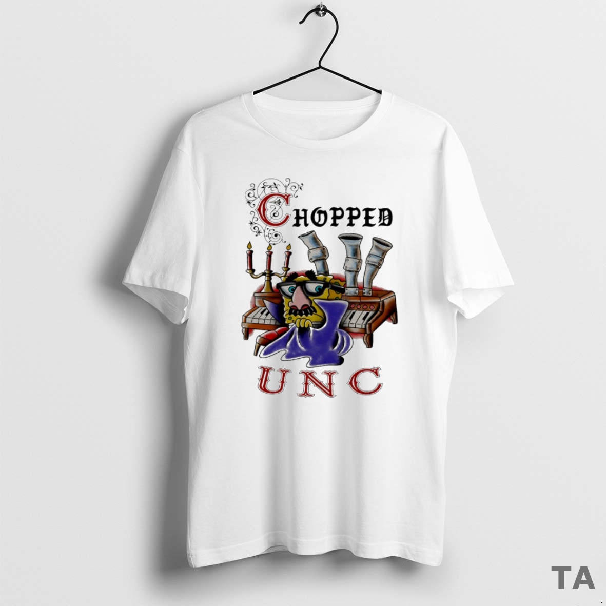 Top Chopped Unc Circle T Shirt Sweater