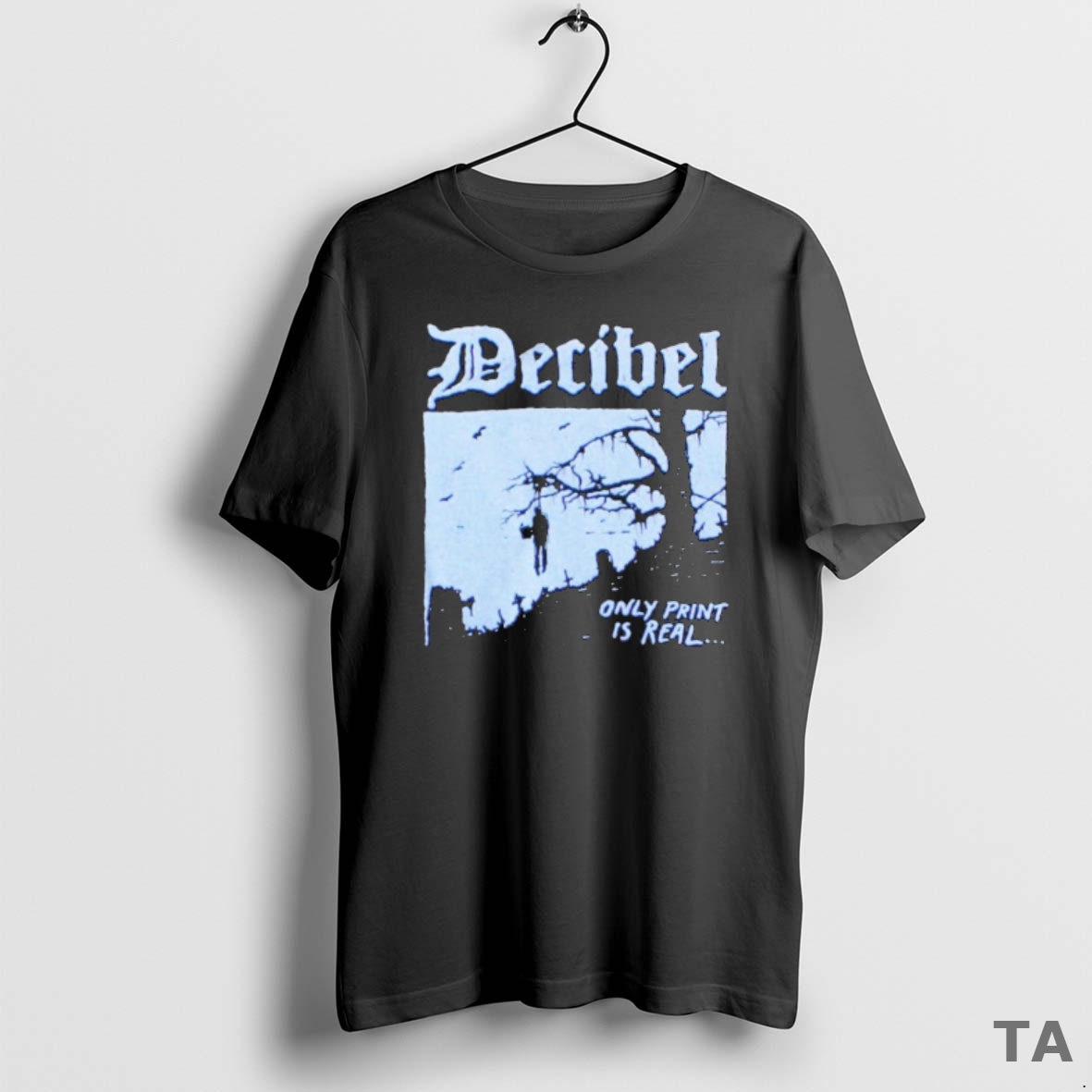 Top Decibel Only Print Is Real T Shirt Sweater