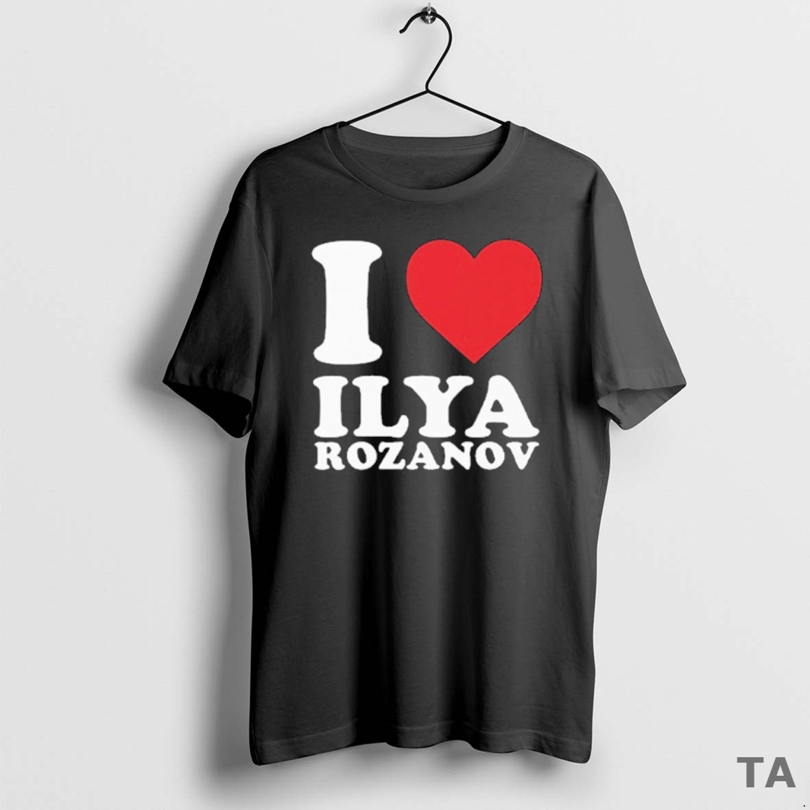 Top I Love Ilya Rozanov T Shirt Sweater