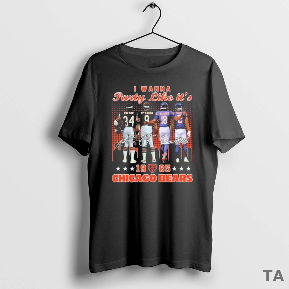 Top I Wanna Party Like Its 1985 Chicago Bears T Shirt Sweater