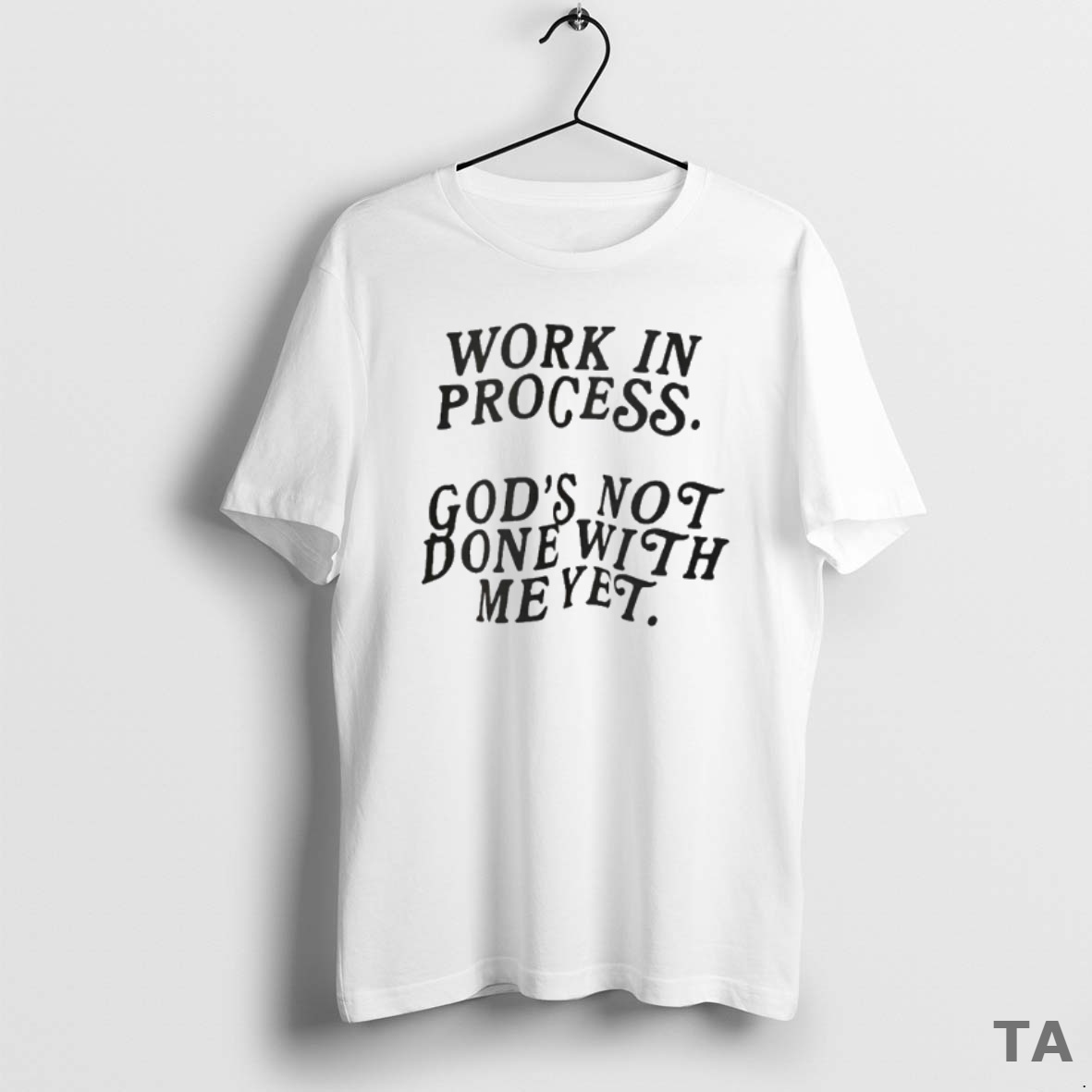 Top Lecrae Work In Process Gods Not Done With Me Yet T Shirt Sweater