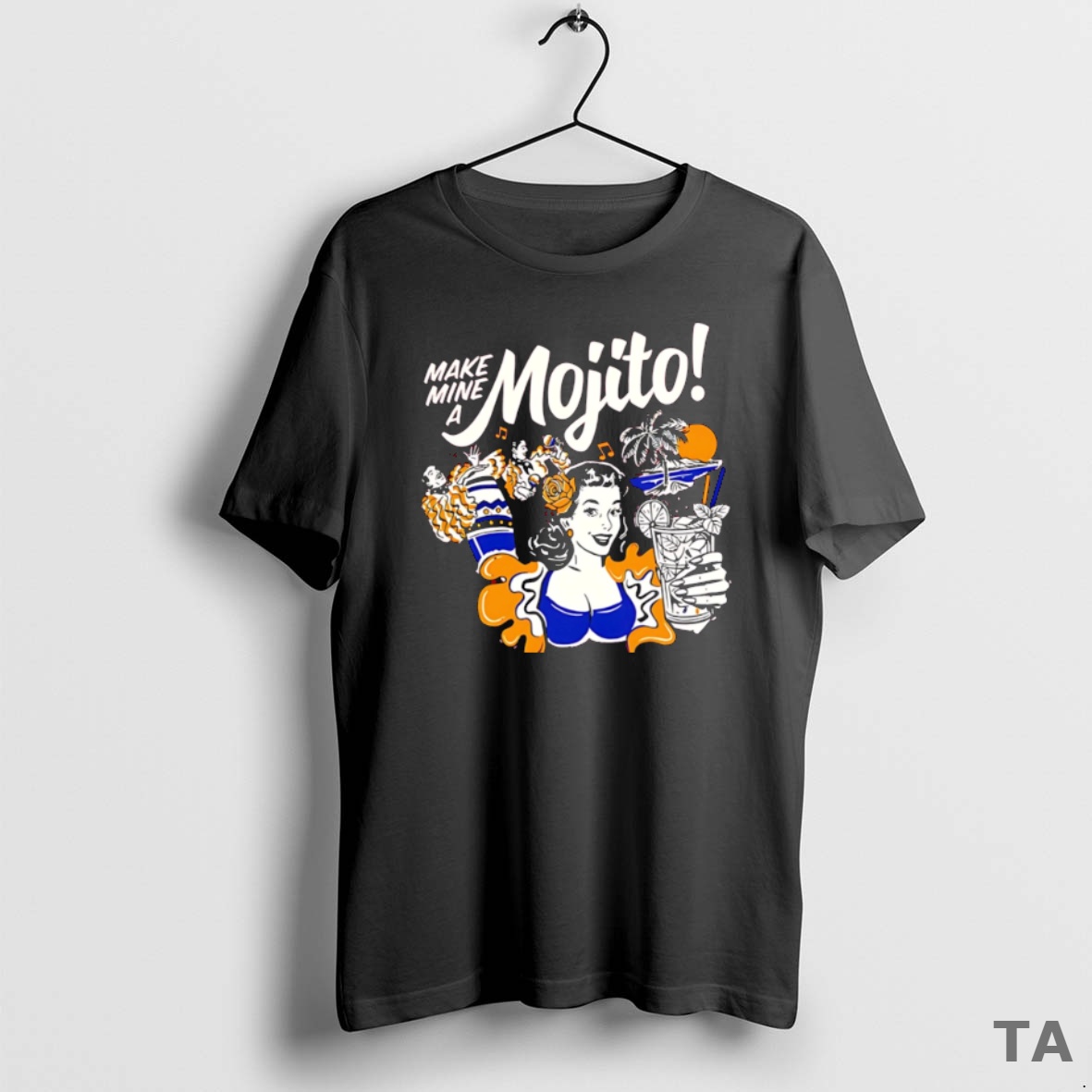 Top Make Mine A Mojito T Shirt Sweater