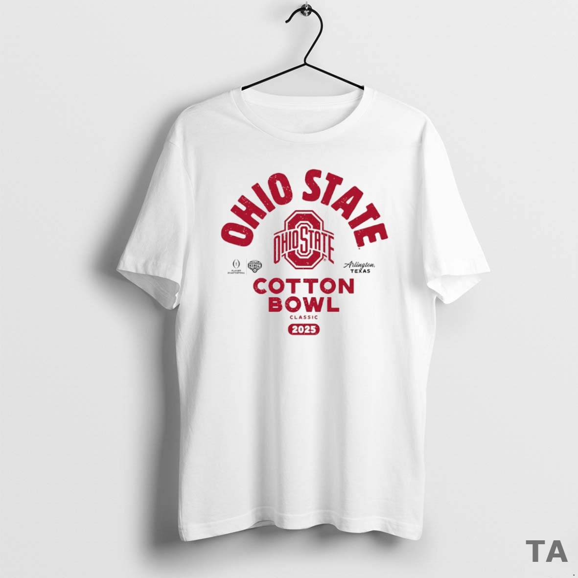 Top Ohio State Buckeyes 2026 College Football Playoff Cotton Bowl Bound Circle T Shirt Sweater
