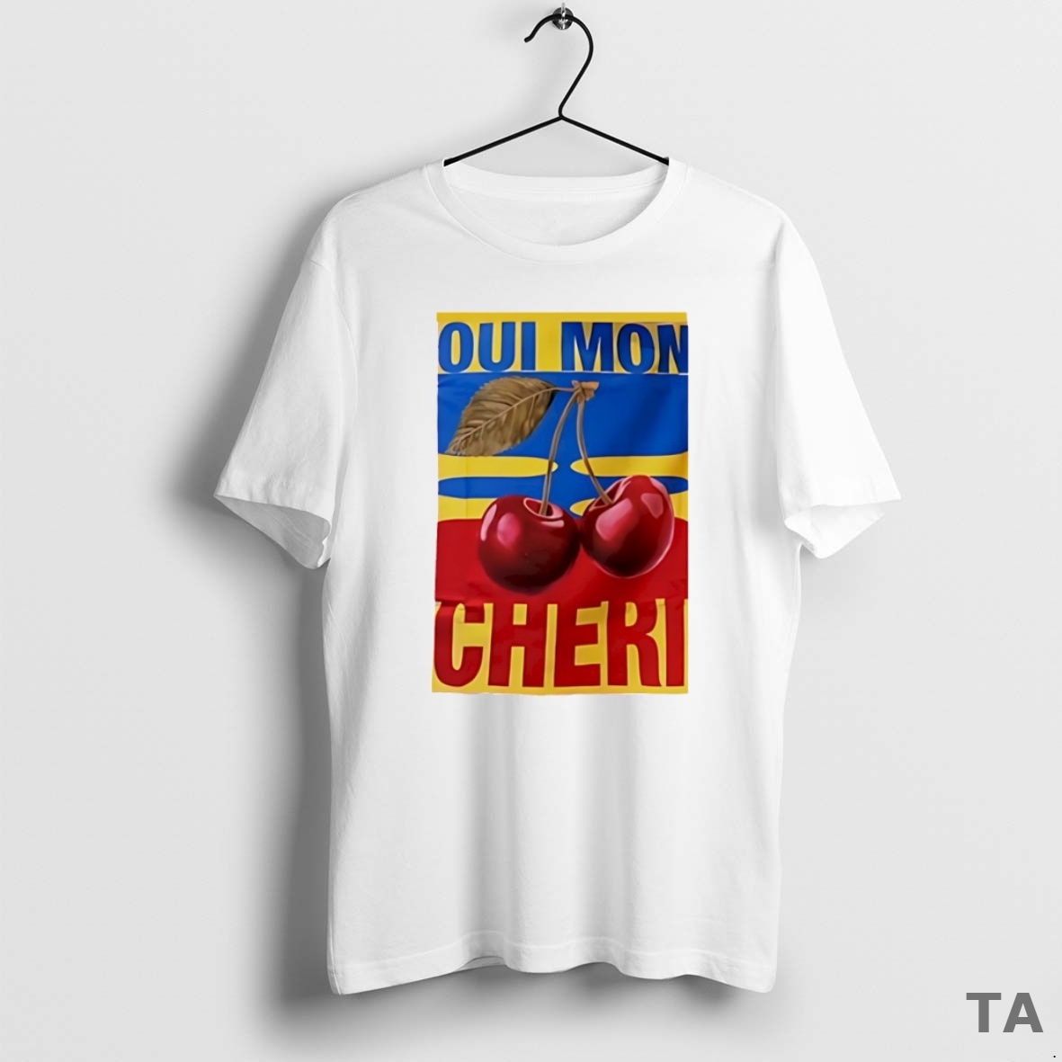 Top Oui Mon Cheri Circle T Shirt Sweater