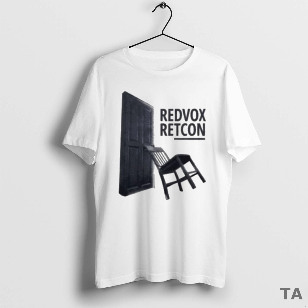 Top Red Vox Retcon Album Chair T Shirt Sweater