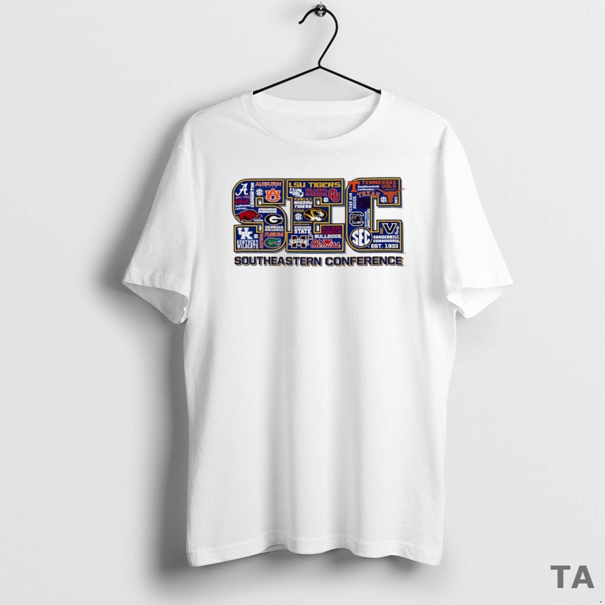 Top Sec Southeastern Conference All Team Circle T Shirt Sweater