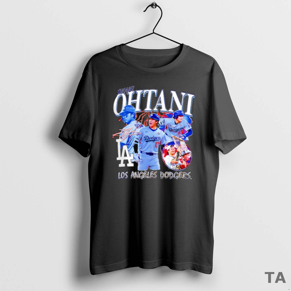 Top Shohei Ohtani Player Los Angeles Dodgers Mlb Signature T Shirt Sweater