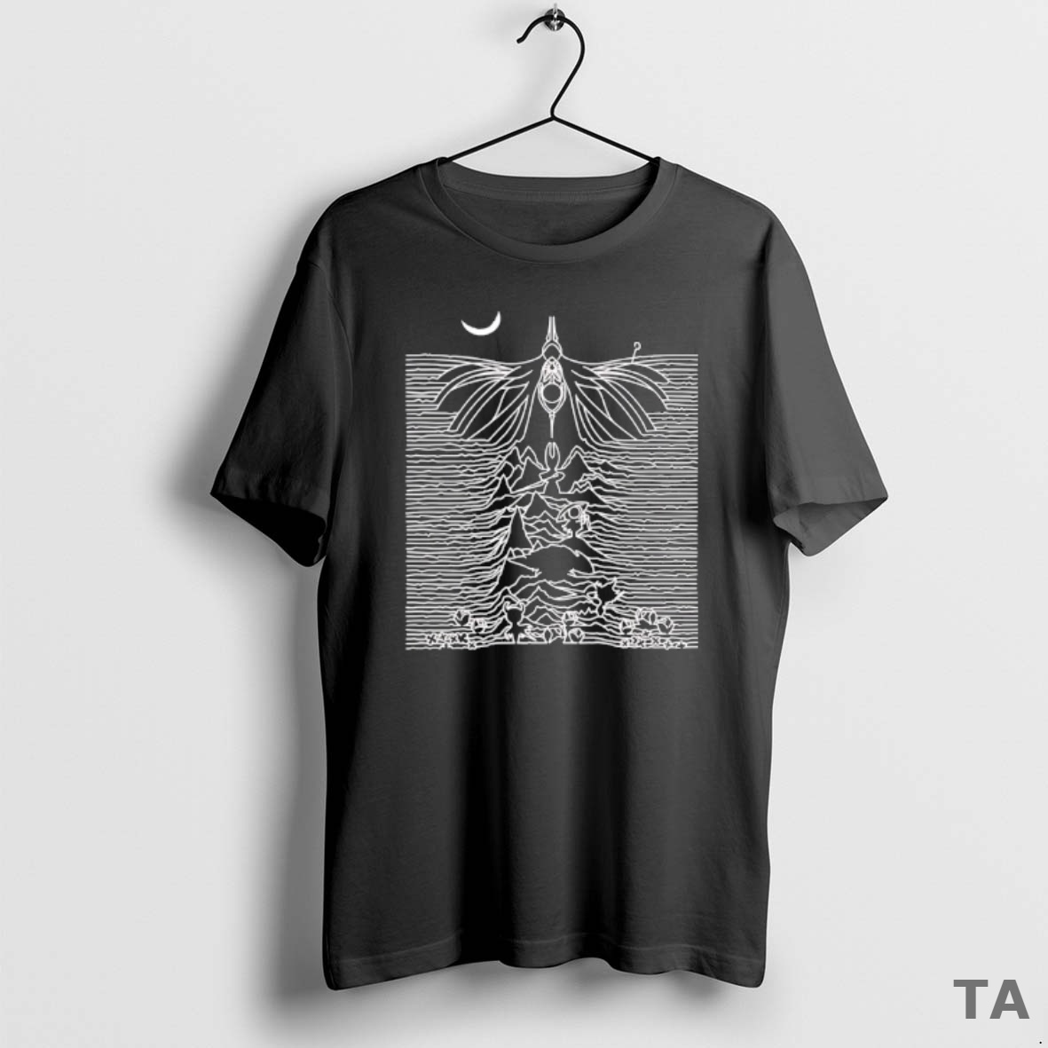 Top Silk Division Hollow Knight Silksong And Joy Divisions Unknown Pleasures T Shirt Sweater