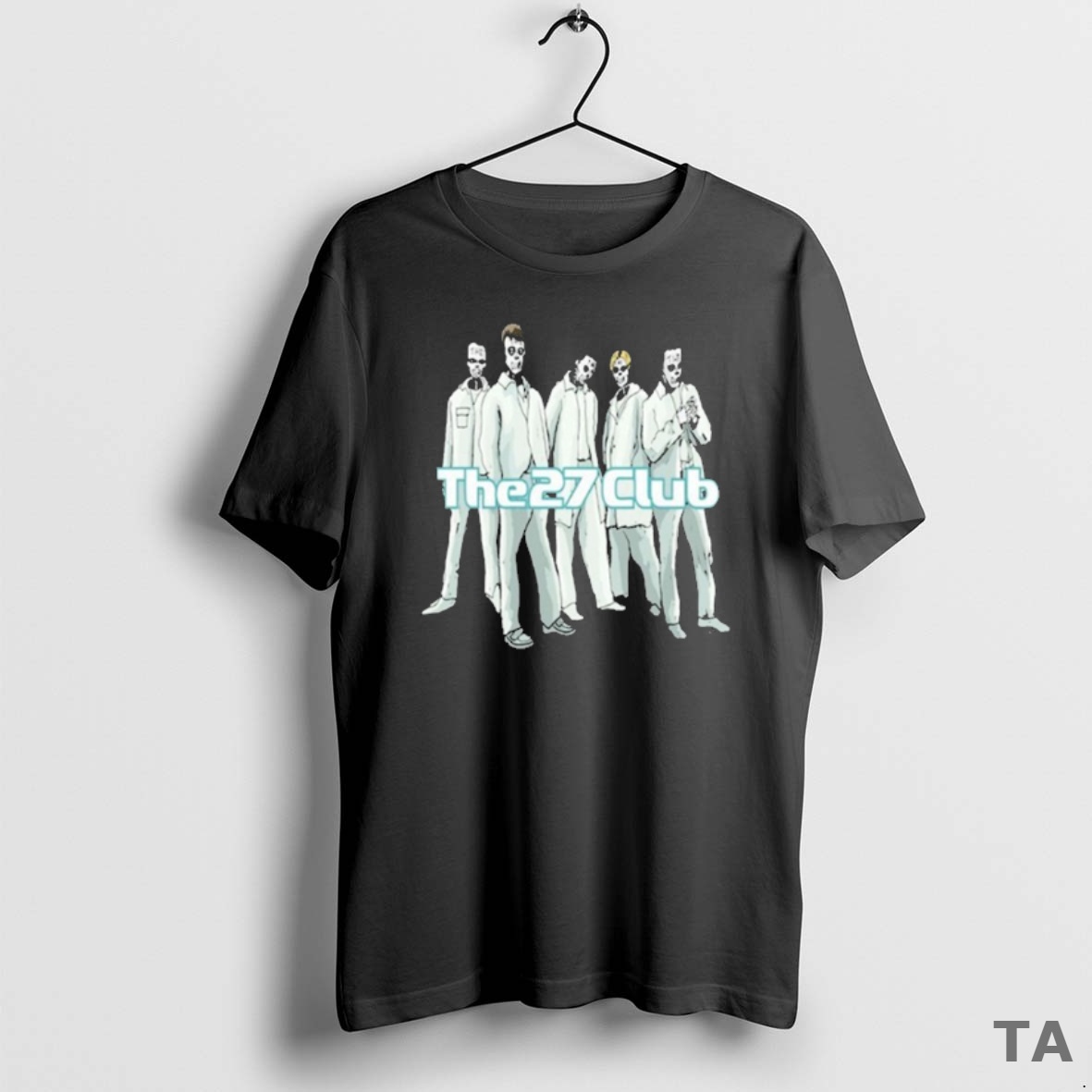 Top The 27 Club Skeletons T Shirt Sweater