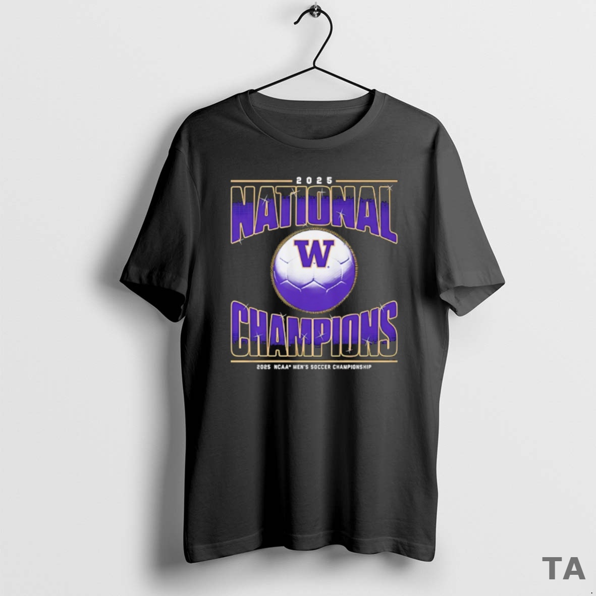 Top Washington Huskies 2025 Ncaa Mens Soccer National Champions T Shirt Sweater