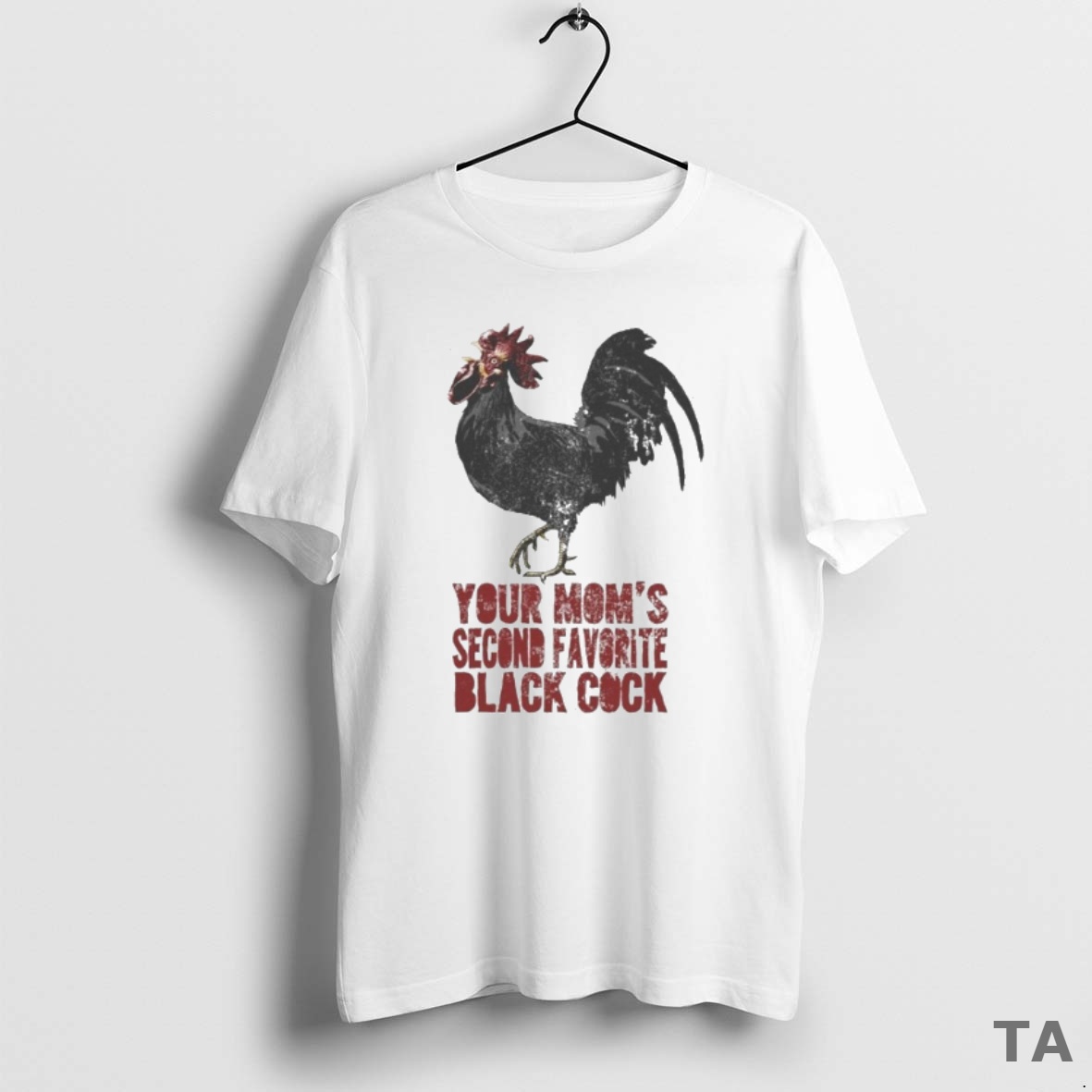Top Your Moms Second Favorite Black Cock T Shirt Sweater
